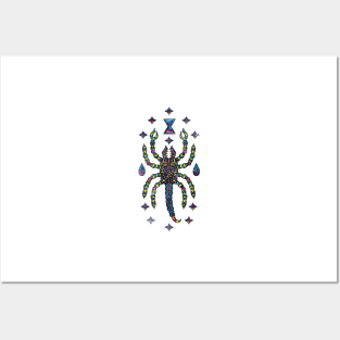 Trippy Scorpion Desert Arachnid Land Octopus Posters and Art